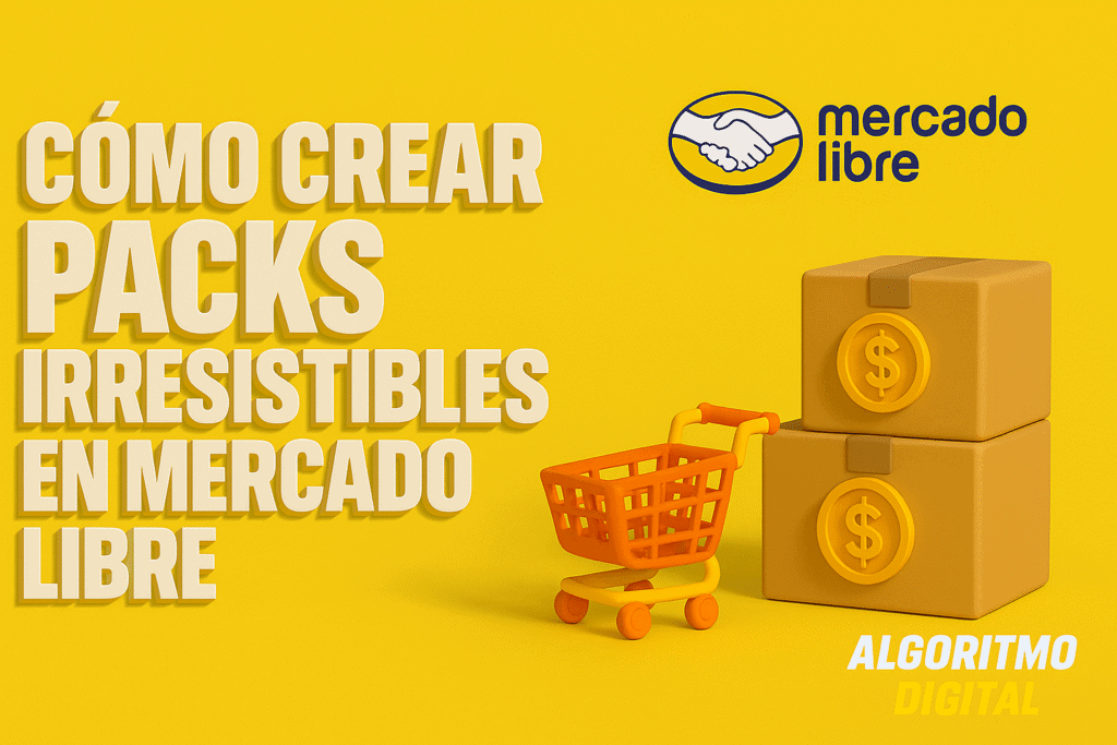 Cómo crear packs irresistibles que aumentan tus ventas en Mercado Libre 1 combos en Mercado Libre, aumentar ticket promedio, vender más en Mercado Libre, estrategias para vendedores
