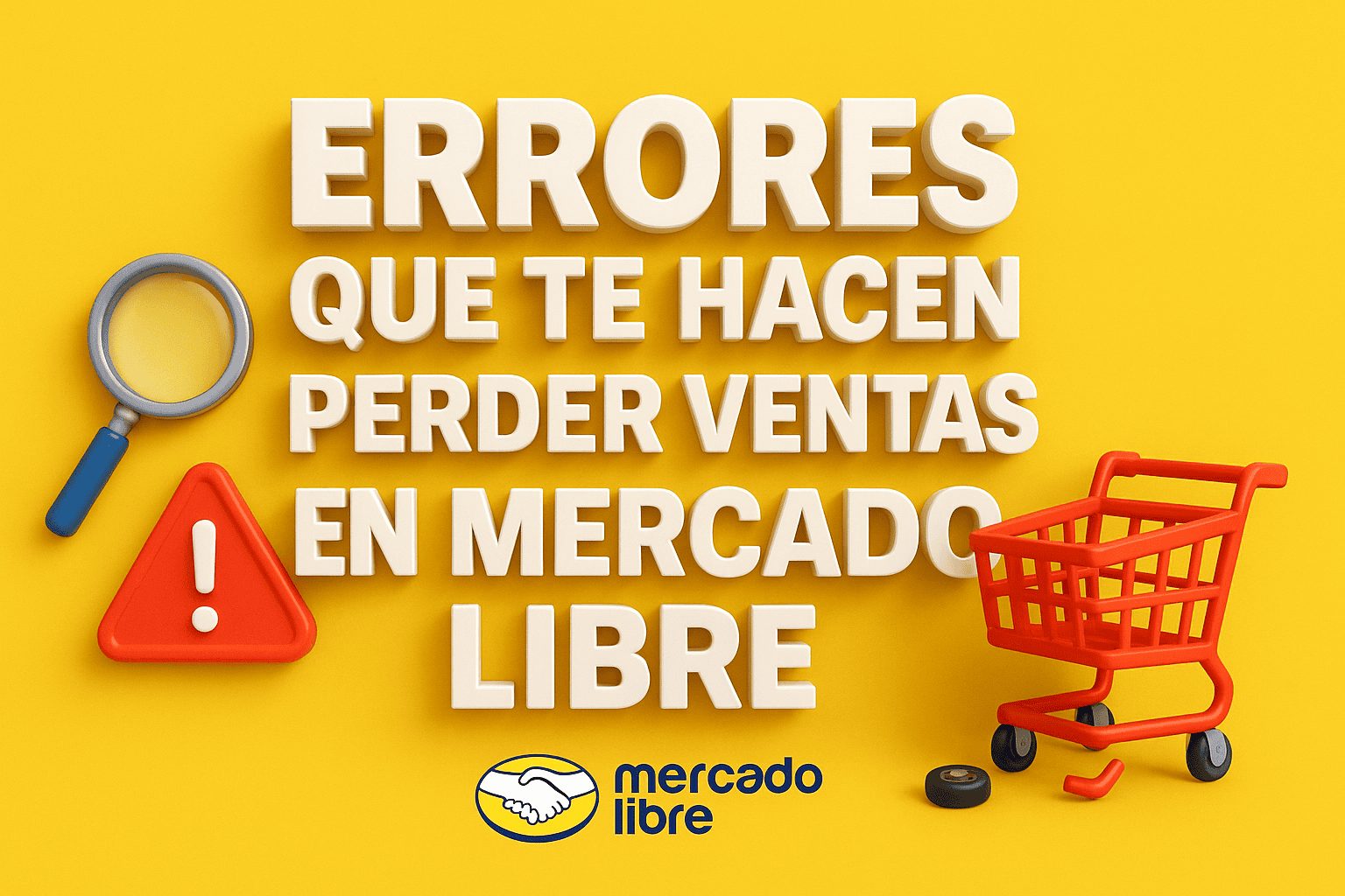 Errores que te hacen perder ventas en Mercado Libre
