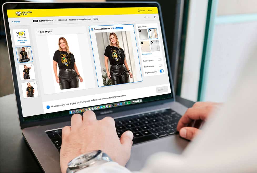 Convertir fotos para Mercado Libre IA | Guía 2025–2026