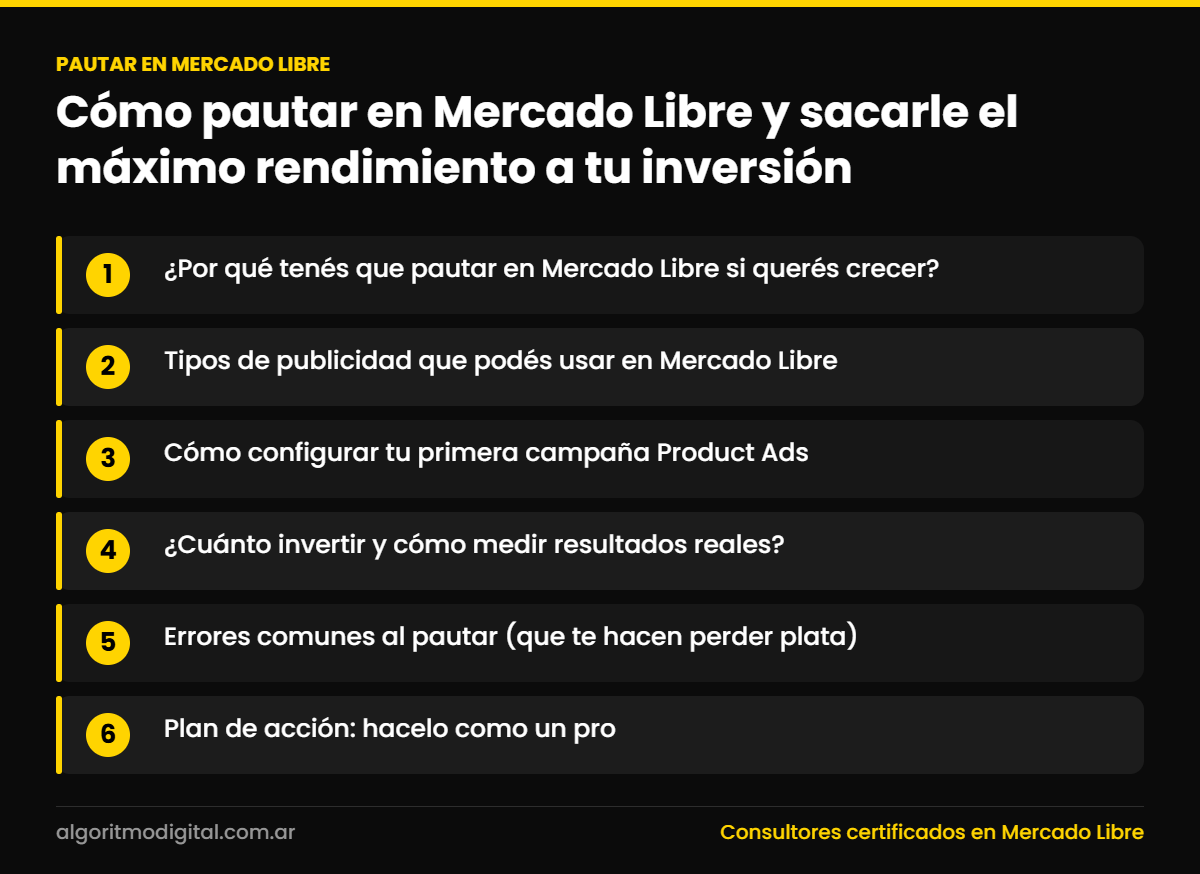 Pautar en mercado libre — Cómo pautar en Mercado Libre y sacarle el máximo rendimiento a tu inversión