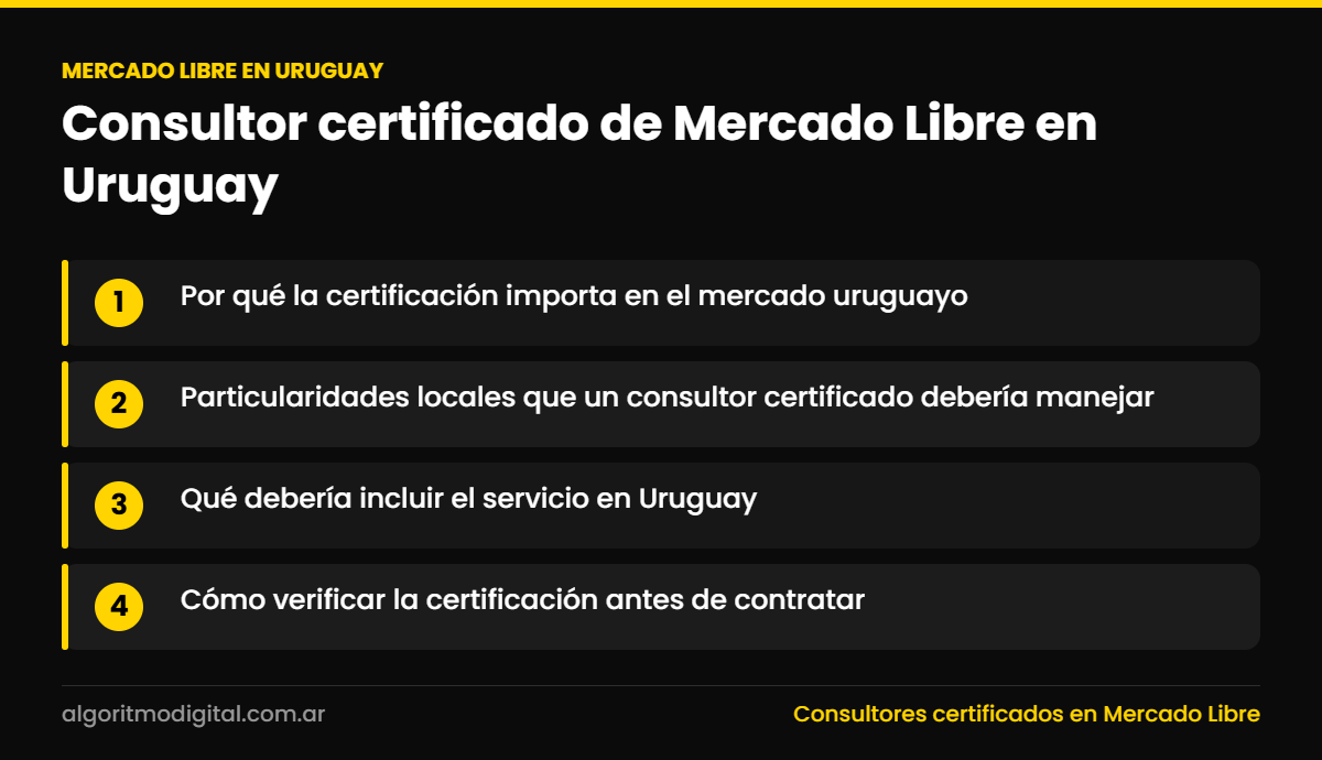 Mercado libre en uruguay — Consultor certificado de Mercado Libre en Uruguay