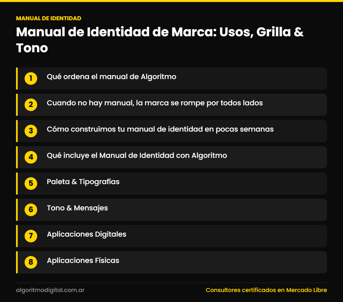 Manual de identidad — Manual de Identidad de Marca: Usos, Grilla & Tono