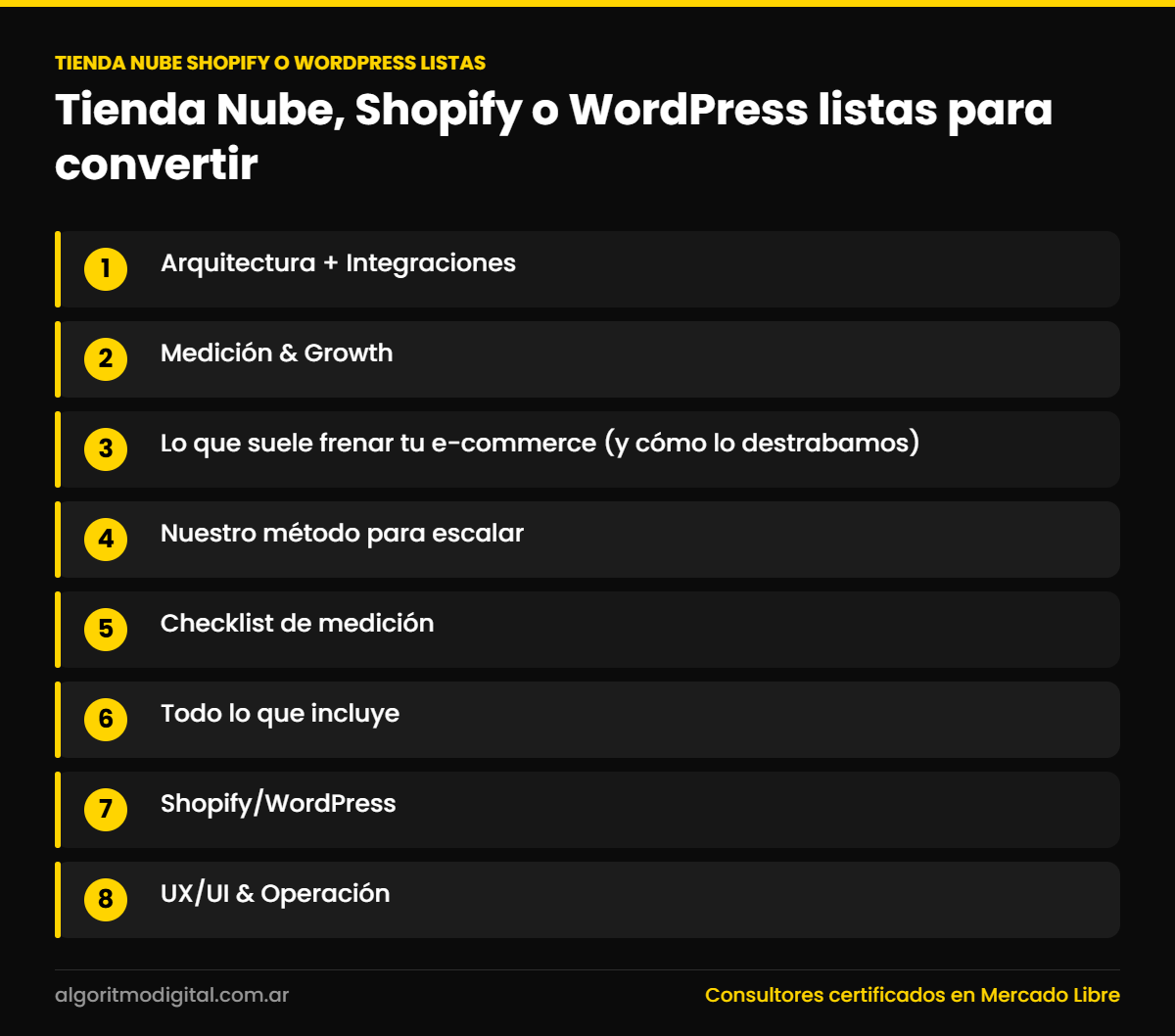Tienda nube shopify o wordpress listas — Tienda Nube, Shopify o WordPress listas para convertir
